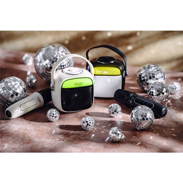 Karaoke set Adler AD 1199 biely