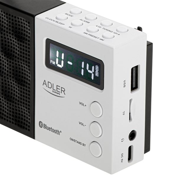 Digitálne rádio Adler AD 1908 s Bluetooth