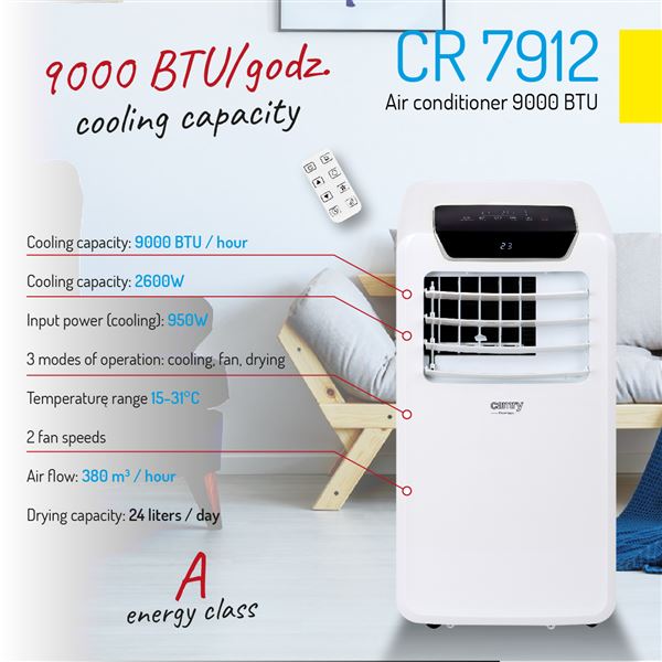 Klimatizcia mobiln Camry CR 7912