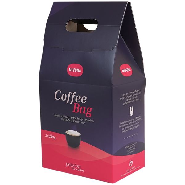 Balek zrnkovch kv NIVONA Espresso NIBG 750 (3 x 250 g)